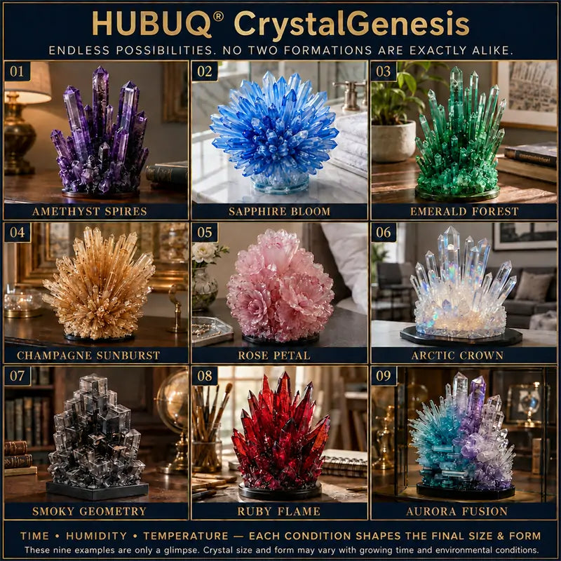 Lurtad CrystalGenesis — Luxury Textured Crystal Growing Kit💎