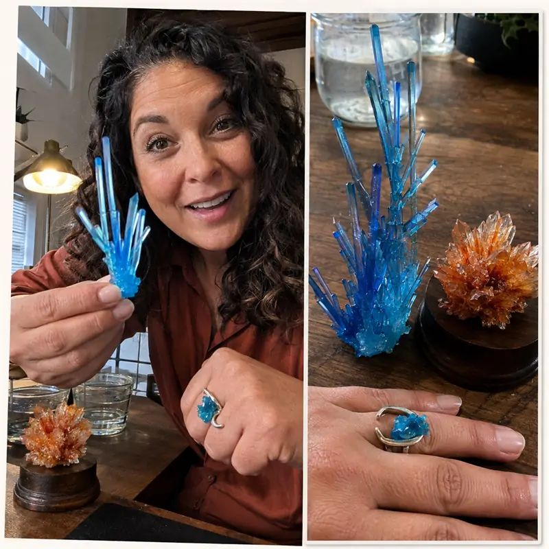 Lurtad CrystalGenesis — Luxury Textured Crystal Growing Kit💎