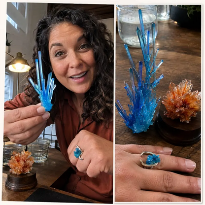 Lurtad CrystalGenesis — Luxury Textured Crystal Growing Kit💎