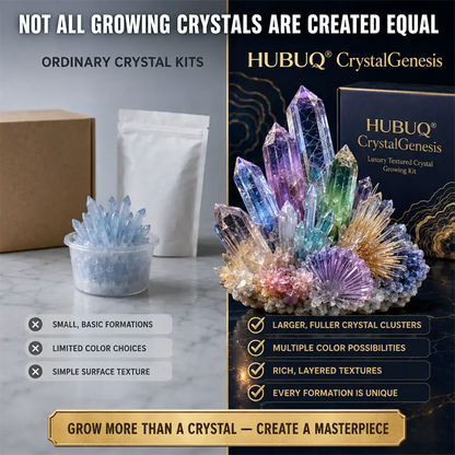 Lurtad CrystalGenesis — Luxury Textured Crystal Growing Kit💎