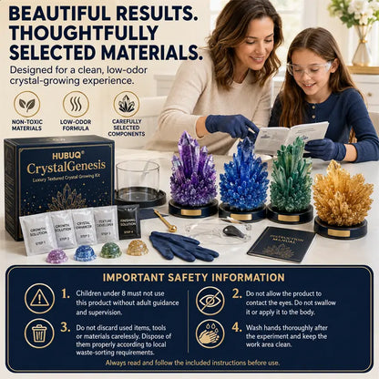 Lurtad CrystalGenesis — Luxury Textured Crystal Growing Kit💎