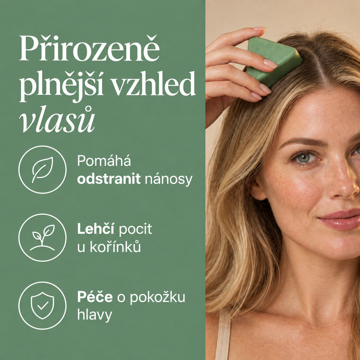 Bylinná péče pro lehčí pocit u kořínků