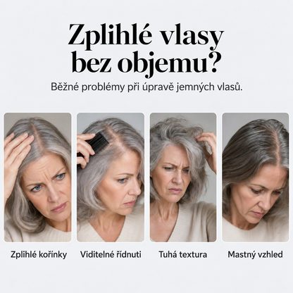 Je vhodný pro jemné a zralé vlasy?
