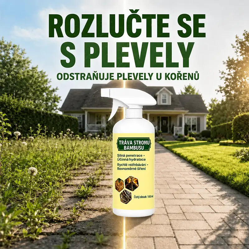 Rychlý zabiják plevele a trávy