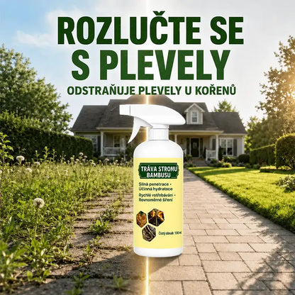 Rychlý zabiják plevele a trávy