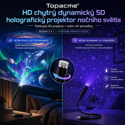 Lurtad 🔮2v1: Imersivní projekce & Fialový režim ochrany zraku