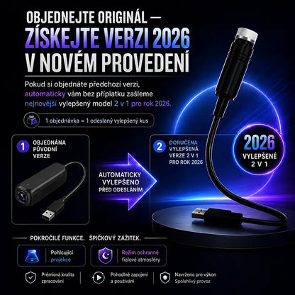 Lurtad 🔮2v1: Imersivní projekce & Fialový režim ochrany zraku