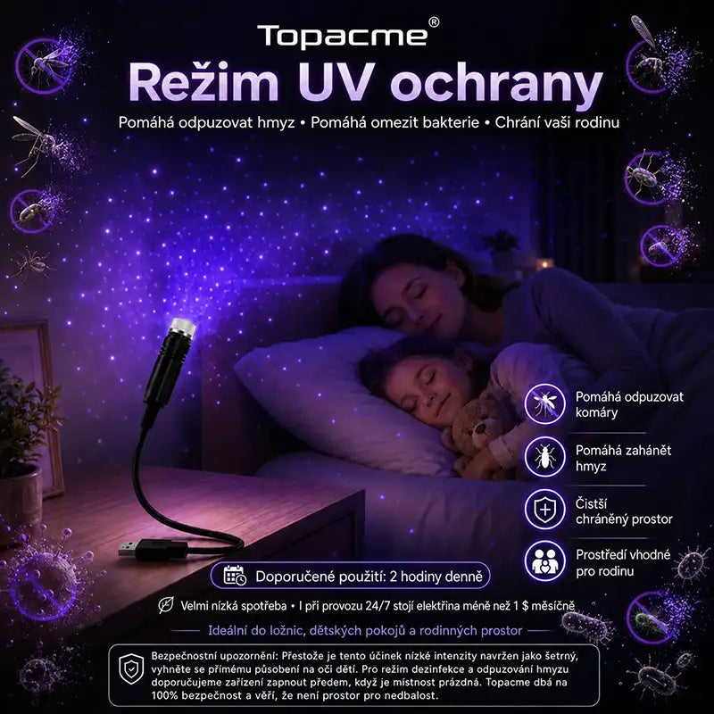 Lurtad 🔮2v1: Imersivní projekce & Fialový režim ochrany zraku