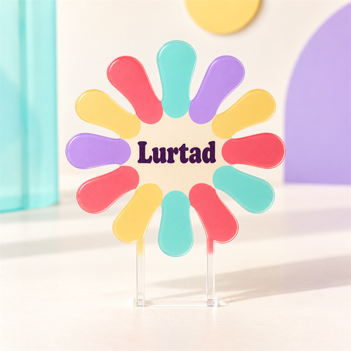 Lurtad Celebration Burst Cake Topper main party item view