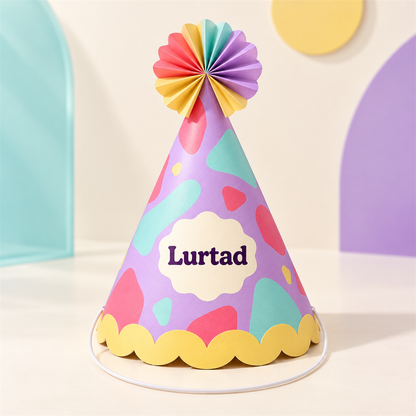 Lurtad Color Pop Party Hats main party item view