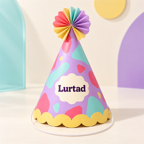 Lurtad Color Pop Party Hats main party item view