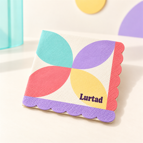 Lurtad Petal Color Party Napkins main party item view